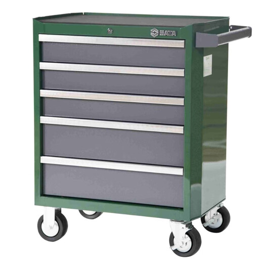 Shida Tools Auto Repair 2 Drawer 5 Drawer Tool Cart 9512195123 951215 Drawer Tool Cart