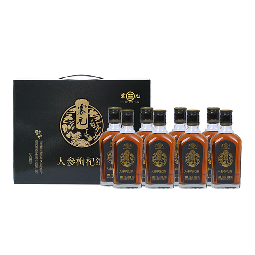 
Zhenyuantang Shaoxing Yellow Wine Ginseng Wolfberry Health Wine Soaked Old Wine Men and Women Drinking Gifts Low-Green Small Wine