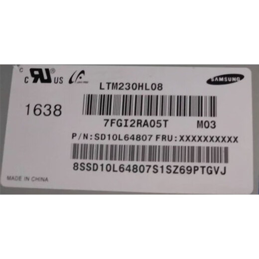 Оригинальный ЖК-экран Samsung LTM230HL08HL07LTM230HT12HT11HT10HT05T09