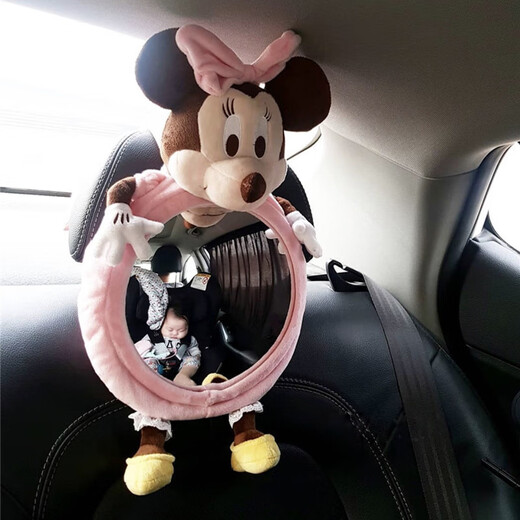 Gongma ins car child safety seat reflector baby observation mirror basket reversely installed rearview mirror ready stock丨giraffe observation mirror please tear off the film before use