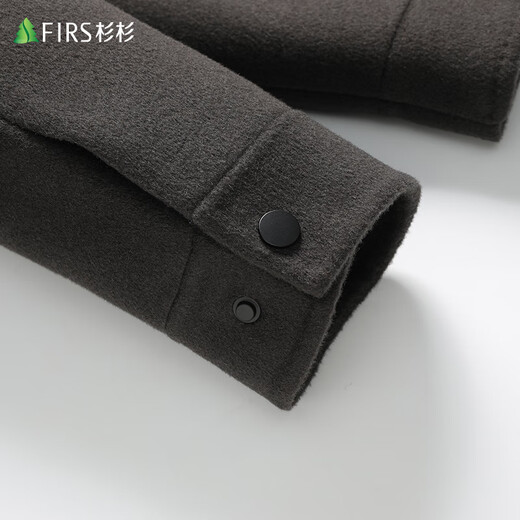 Shanshan wool double-sided woolen jacket men's removable goose down liner thickened business casual lapel jacket men's work wear