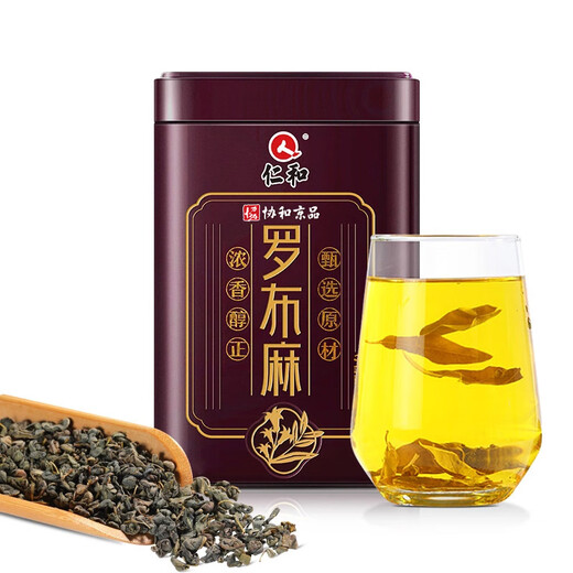 协和京品罗布麻茶新疆 罗布麻茶新疆非中药养生茶搭绞股蓝青钱柳茶叶 【糖脂组合】两罐青钱柳+两罐绞股蓝