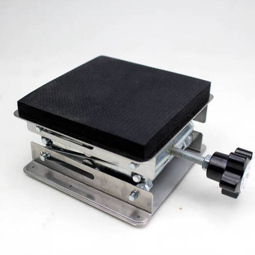 Shantou Lincun kitchen garbage disposer shock bracket cushioning kitchen waste machine support frame load-bearing bracket adjustment base stainless steel 10*10 (10 mm shock cotton)