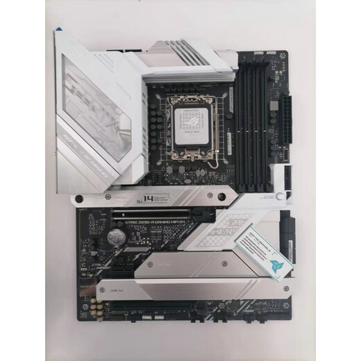 Asus Rog Strix Z690-A Gaming Neues Desktop White Motherboard unterstützt D4 D5 13700KF Neues Unöffnetes D5 Dreijahres-Joint-Versicherung