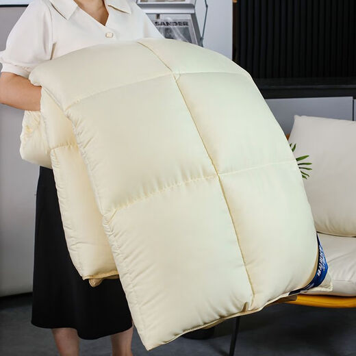 
Mercury Series 95 White Goosevelt Quilt Spring and Autumn Quilt Winter Quilt Warm Double Duck Down Quilt Core Thickened 8/*686 White [has passed the quality inspection] 150x200cm6Jin [Jin equals 0.5 kg] Winter Quilt