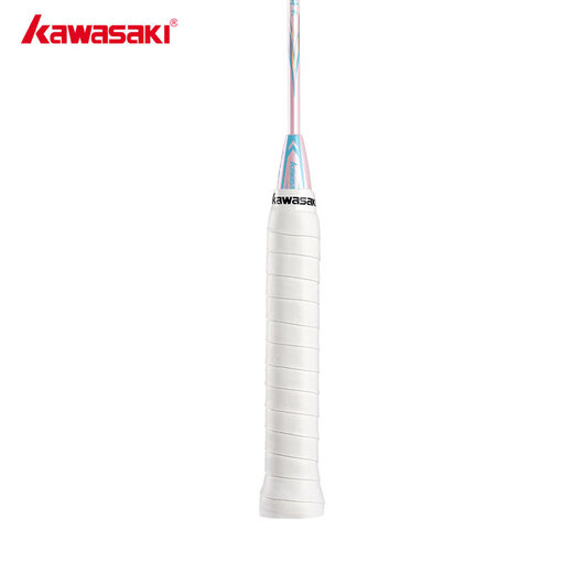 川崎（KAWASAKI）羽毛球手胶软弹粘性减震防滑吸汗带超软001白色（10条装）