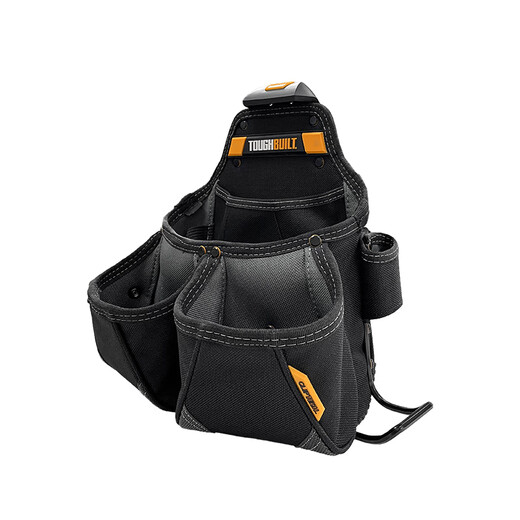 TOUGHBUILT woodworking nail pocket waist hanging tool bag multi-functional decoration installation large pocket storage weak current tool waist bag TB-CT-02/including hammer hanging ring