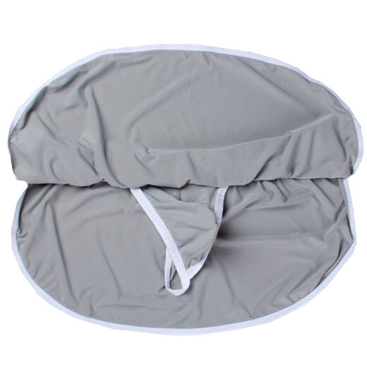 Men's Home Underwear Two Pieces Seamless Silky Sexy Pajama Pants with Sexy T-string Big Pants Inside White XL65-75kg