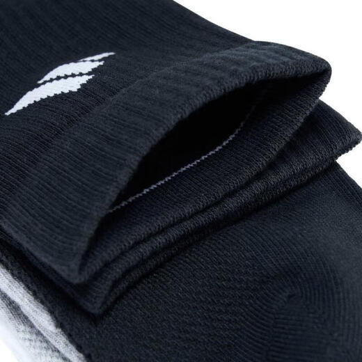 Adidas Adidas sports socks men's socks and women's socks new casual socks three pairs of running training mid-calf socks JC9272 JC9272 black and white gray/three pairs of M 40-42