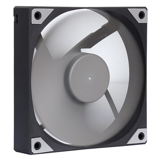 先马（SAMA）平头哥V1性能版黑色无光12cm机箱散热风扇 9扇叶/大风量/液压轴承/PWM调速/小4Pin多风扇串联