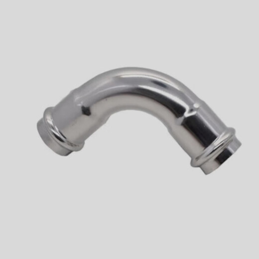 Jinniu Pipe Industry Stainless Steel Double Pressure 90 Elbow Specifications DN50 Material 304 Light Gray DN50 304 Stainless Steel