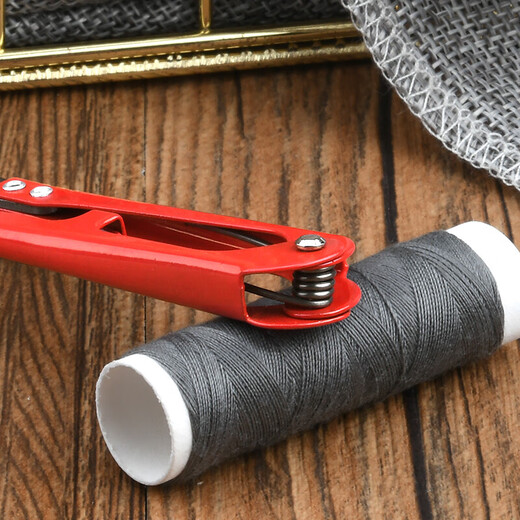 Wang Mazi Ciseaux à fil Ciseaux en H Coupe-fil domestique Coupe-papier sur mesure Coupe à la main Point de croix Ciseaux à ressort en forme de U Outil 1 paquet expédié dans des couleurs aléatoires