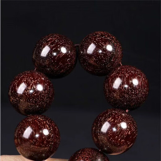 Mansheng auténtica pulsera de palisandro de hoja pequeña llena de estrellas pulsera de madera de sándalo 2.0 para hombres y mujeres 108 cuentas budistas pulsera de palisandro de hoja pequeña unisex