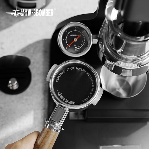 MHW-3BOMBER bomber secondary water distribution network coffee filter coffee machine Italian handle water distribution network sintered piece extraction filter 0.8mm -58mm universal