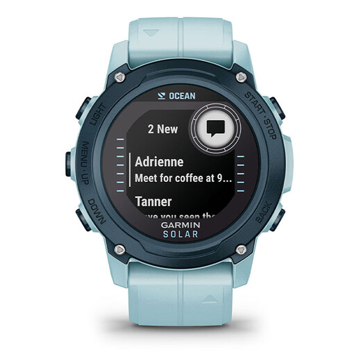 GARMIN Descent G1 outdoor diving watch adventure sports waterproof data recording GPS positioning sports watch light blue/marine version