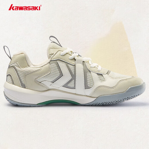 kawasaki Kawasaki badminton shoes retro men's and women's non-slip wear-resistant professional sports shoes A3308 Sichuan lime 42