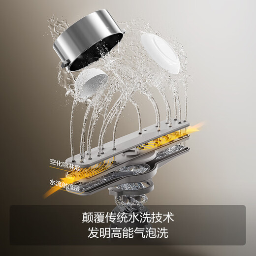 FOTILE sink dishwasher EG03 integrated sink type stainless steel tank, sterilizing hot air drying, washing seafood, fruits and vegetables, first-class water efficiency, stainless steel functional tank, dishwasher on the left EG03L