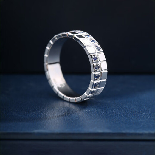 MZMZ customized platinum ring sapphire PT950 men's and women's ring birthday anniversary gift for boyfriend platinum 950 sapphire single ring size 5~15