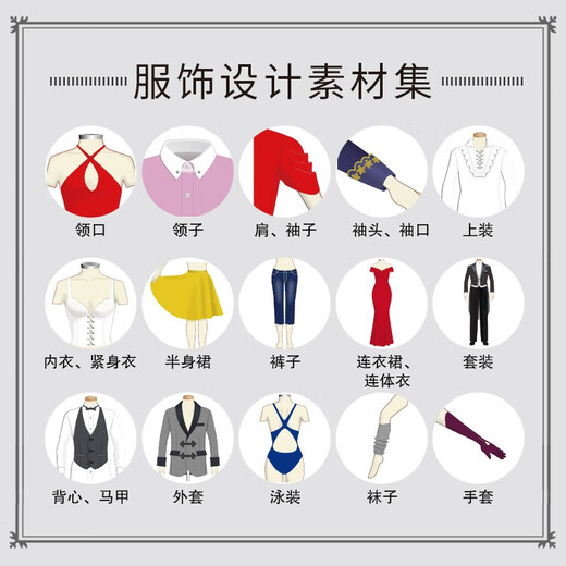 [Facturas genuinas disponibles para la compra por empresas] Ilustración de ropa para hombres: 1,300 tipos de ropa, zapatos, sombreros, bolsos, accesorios, patrones, detalles de combinación de color. Diseño de ropa La ilustración de ciencias, pintura y materiales de estilo son adecuados para la pintura y los materiales de estilo.