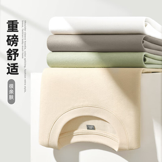 JEEP SPIRIT Jeep pure cotton long-sleeved men's t-shirt spring and autumn heavyweight inner wear men's loose large size round neck bottoming shirt for men