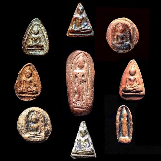 True Buddha amulet Somdej with all sides covered, Zedukin Lahu Nampaya Khun Paen five eyes and four ears Buddha amulet necklace pendant Buddha amulet 1