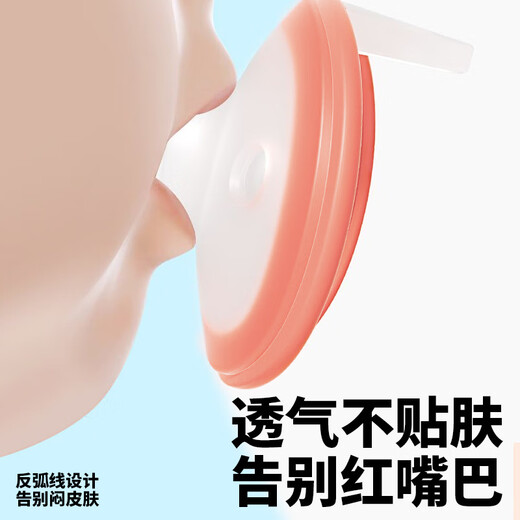 Xingbeisi pacifier for newborns 0-3-6 months, anti-flatulence, day and night baby sleep aid, newborn chewing glue for 1 year and above, 0-6 months, 1 pack, imitation thumb flat mouth, imitation thumb pacifier + storage box + anti-lost chain