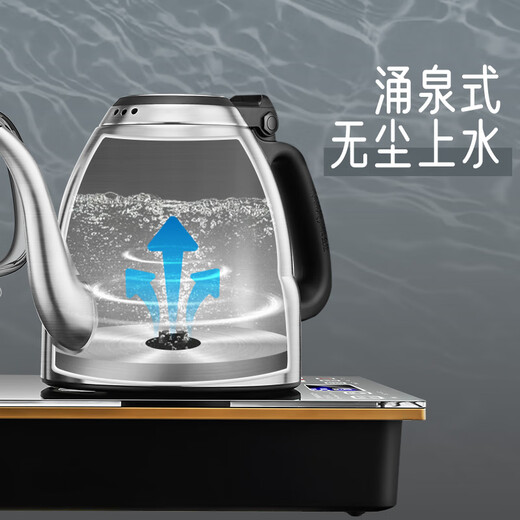 KAMJOVE fully automatic water supply electric kettle boiling water and tea all-in-one machine tea table kettle automatic constant temperature tea kettle E9A 0.9L