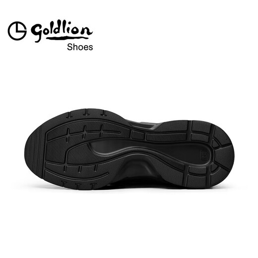 Goldlion men's shoes men's casual shoes urban fashion comfortable warm casual leather shoes G539240238AAL