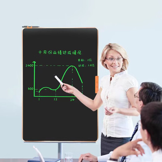唯酷（wicue）21英寸/42英寸分屏液晶手写板写字板电子黑板白板高亮窄边大尺寸家用上课教学会议培训办公直播 42英寸整屏清除/充电款