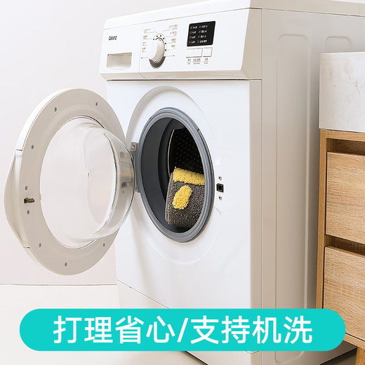 Dajiang Dajiang bathroom floor mat household bathroom absorbent mat anti-slip mat toilet door special toilet mat little king 50x80cm door relatively large photo of this