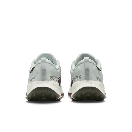 Nike men's outdoor professional running shoes spring NIKE JUNIPER TRAIL 2 GORE-TEX HM9734 003 light silver/yellow green/university gray/dark team red/sequoia green/apricot pink 40