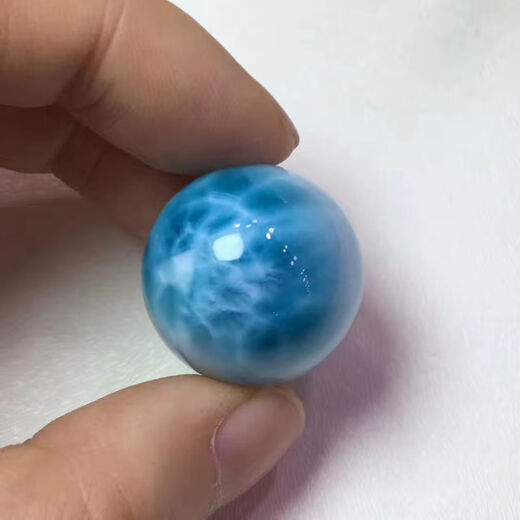 Nianfu sea pattern stone bracelet for men and women, loose beads, round beads, single beads, diy sea pattern stone bracelet, cultural toy jewelry, collection grade 12MM single bead