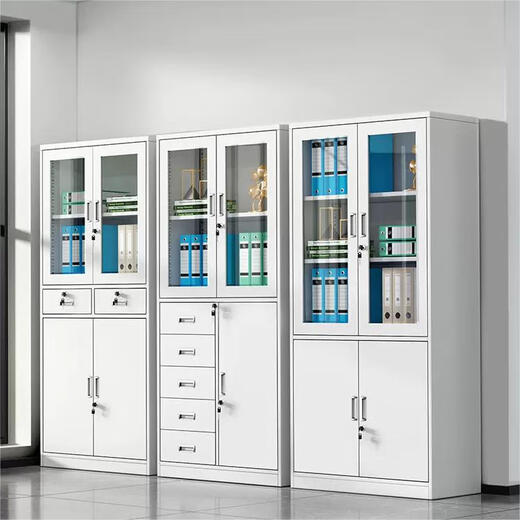 Yutian Tenglong five-section file cabinet voucher cabinet financial accounting storage cabinet office locker split cabinet iron file cabinet split five-section file cabinet regular style