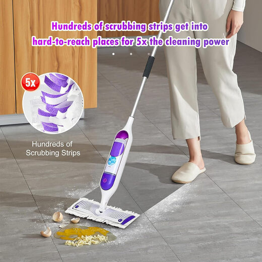 SWIFFER imported from the United States SWIFFER PowerMop pads 5X powerful electric water spray mop set and replacement 5X powerful electric mop with 2 dry towels and 1 detergent