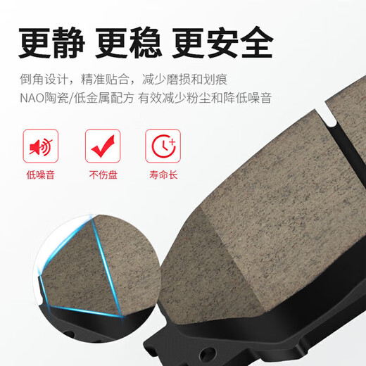 Ferodo brake pad front plate suitable for Peugeot 307 308 408 Citroen C4L Sega FDB1476B-D