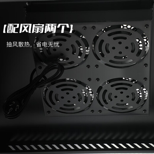 Totem Bodyguard 22U network server cabinet G3.6622.EA thickened steel 19-inch government and enterprise projects send Bull 8-port PDU free silk screen G3.6822 (600 width * 800 depth) 1.2 meters 24U