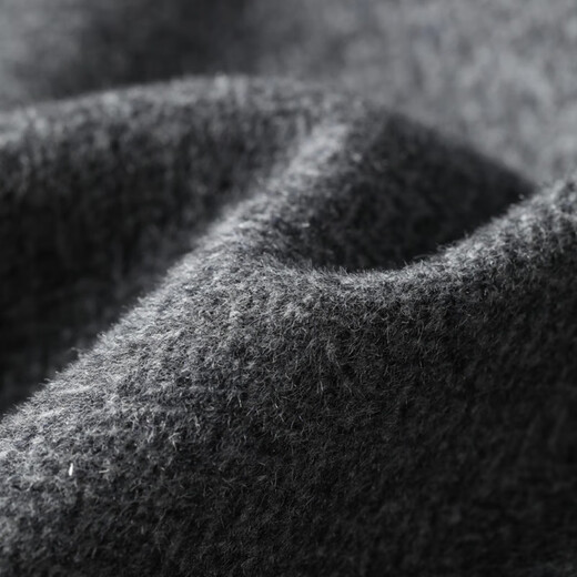 YOUNGOR Coat Men's Autumn and Winter Young Men's Coat Wool Cashmere Fabric Business Coat Gray VYSY017123DXY XL 180/100A