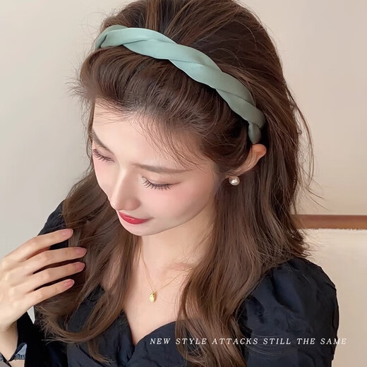 BARY REEF high-end headband women's 2024 new headband for face wash special non-slip broken hair hair band pressure hairpin hair bundle headwear black