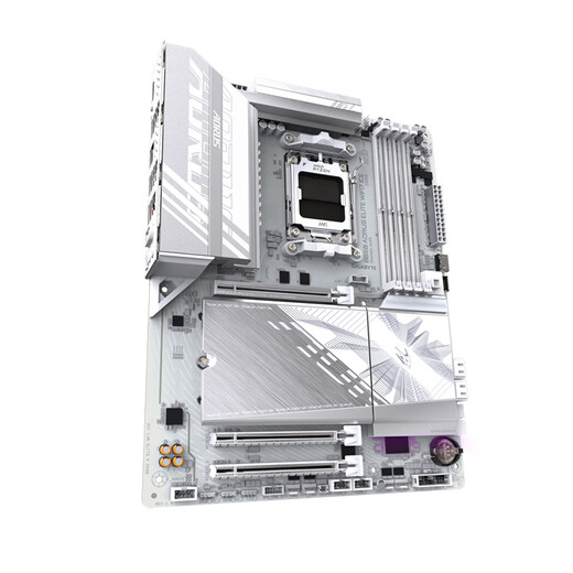 Gigabyte B850 x870 Placa base con AMD Ryzen 7000 9000 Serie CPU Procesador de procesador U Conjunto de la placa base CPU Set Gigabyte B850 Aorus Wifi7 Hielo Escultura de hielo R9 9900X Flower Film