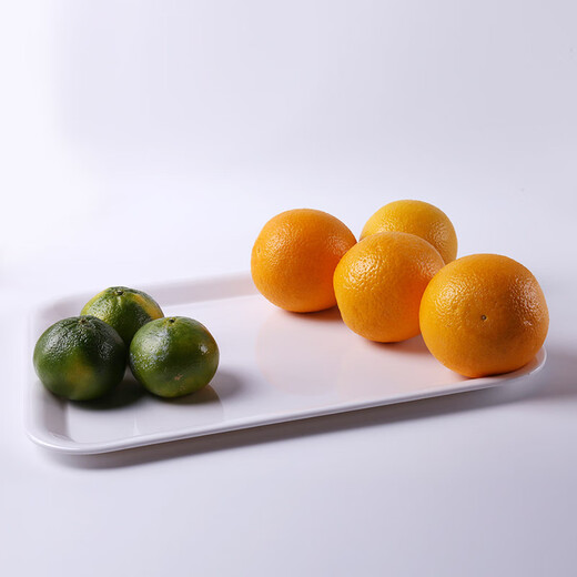 Quanshi A5 melamine tea tray saucer plastic rectangular tray fruit tray food tray canteen rice tray serving tray large