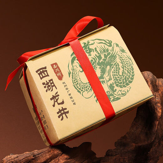 West Lake Brand 2025 New Tea Launched Mingqian Boutique No. West Lake Longjing Tea Heritage Paper Pack 250g Spring Tea Green Tea
