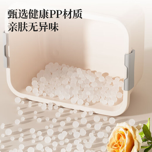 WORTHBUY plastic storage box household large-capacity clothes storage extra-large storage box quilt toy storage box storage box medium size