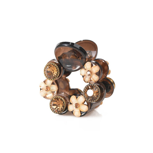 Xiang Wan hairpin grabber small high ponytail hairpin daisy garland temperament elegant half-tied ponytail girl birthday gift