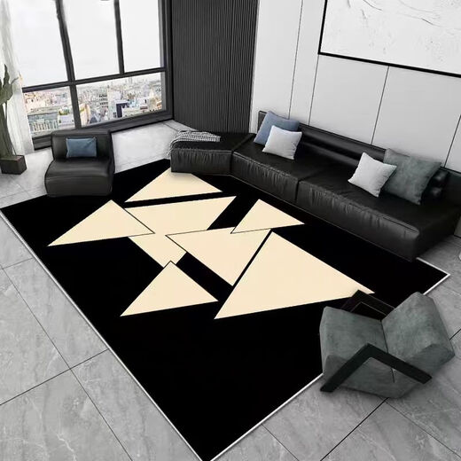Xinlin ins style carpet living room carpet coffee table carpet room carpet bedroom floor mat household stain-resistant sofa high-end light luxury Nordic 03 120*160 cm