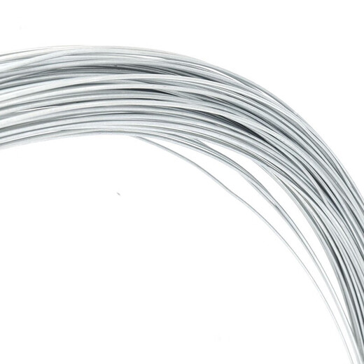 Bingyu Galvanized Iron Wire Industrial Construction Site Construction Wire Bundling Wire Tie No. 12 Thick 2.8mm 5kg Long About 103 Meters/Roll BYT-202
