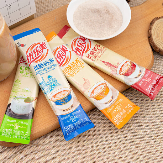 Youlemei milk tea 25g*20 bags Assam Ceylon Earl Matcha milk tea instant drink afternoon tea 20 pieces multi-flavor mix none