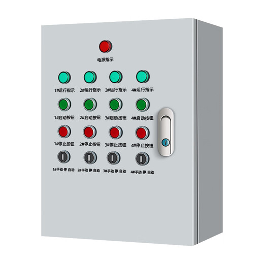 GCDQCN water pump control box fully automatic water level in the water tower, one control, two controls, three 380V sewage pump automatic drainage, one control, four 15 kilowatts