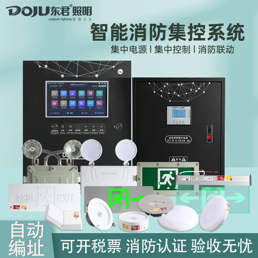 SUOYADA emergency lighting centralized power supply fire emergency light A type 36v intelligent distribution box evacuation indicator lamp Dongjun 4.3 inch emergency lighting controller