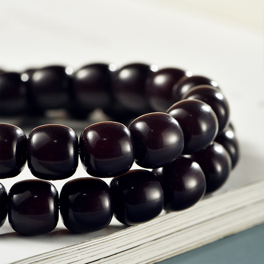 Carp Bodhi Bracelet Loose Heart Old Material Weathered Double Circle Snake Year Gift for Men and Women Finger Wrap Finger Plate to Play 10*11mm