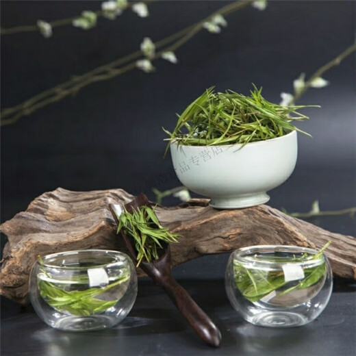 Hongyun Bamboo Leaf Green Tea Dianthus Tea Light Bamboo Tea Bulk Laoshan Bamboo Leaf Tea Bamboo Leaf Green Tea 100g